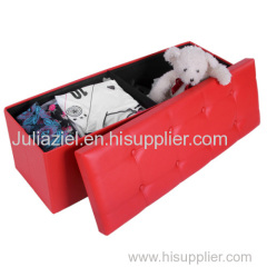 Multifunction folding storage stool ottoman pouf LSF704