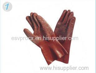 Industrial Safety Protective Gloves With Interlock Cotton Liner For Agriculture