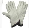 Customized Natural Color Industrial Safety Cow Split Leather Gloves For Welding