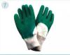 Custom Abrasion Resistance Industrial Protective Gloves With Color Latex Coated