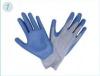 10G Durable Grey Nitrile Work Gloves with Knitted Seamless T / C Liner