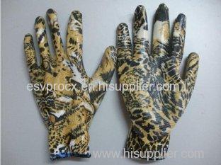 working glove, nitrile glove, safety glove, PPE product