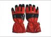 Mens Abrasion Resistance Warm Elastic Sewn Nitrile Work Gloves with Fluff Liner