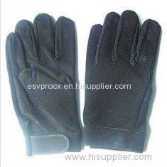 Custom Leatherette Sewed Safety Street Bike Gloves for Sporting