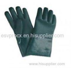 Seamless Boa Liner Industrial Protective Gloves With PVC Coated For Fishing industry