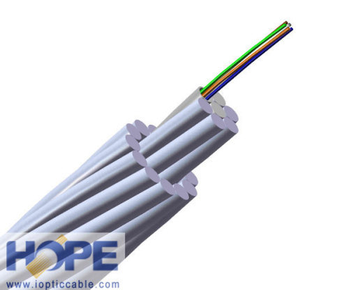 2~144 Cores 110~500KV Singel-mode/Multimode OPGW Composite Overhead Ground Wire Fiber Optic Cable