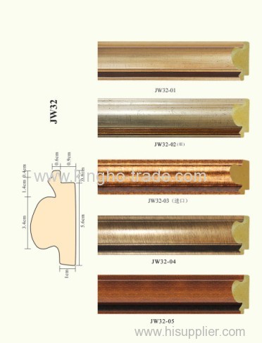 5 colors of PS Frame Mouldings (JW32)