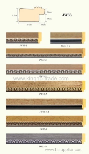 8 colors of PS Frame Mouldings (JW33)