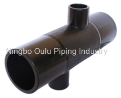 HDPE water system bilateral four ways manifold pipe fitting