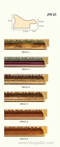 6 colors of PS Frame Mouldings (JW43)