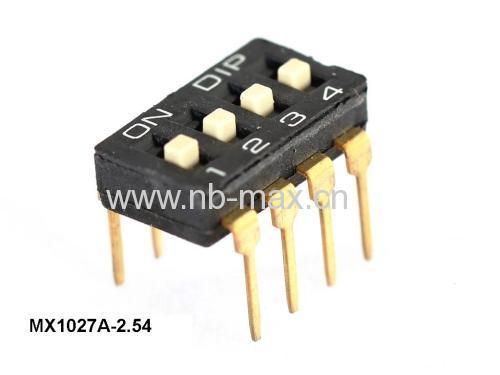 2.54mm DIP SWITCH black