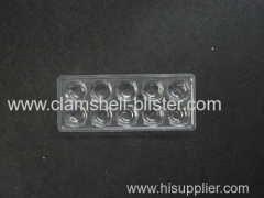 Plastic medication cavity trays