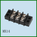 300V 30A PCB Barrier terminal block connectors 9.5mm Pitch black