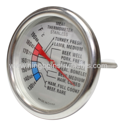 Jumbo cooking thermometer; 3 inch thermometer