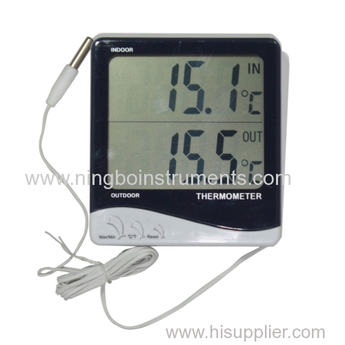 digital indoor & outdoor thermometer