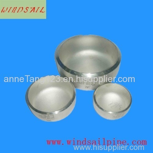 seamless fittings astm a234wpb sch60 large steel pipe end cap