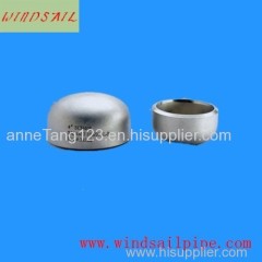 seamless carbon steel cap in pipe fitting