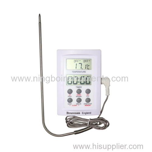 Digital Cooking Thermometer have clock & timer