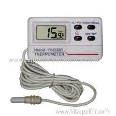 digital fridge thermometer with alarm