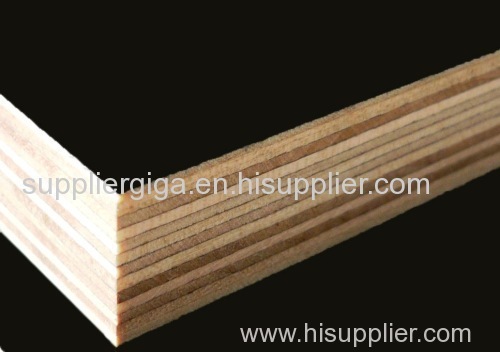 Exported to USA best price two times hot press poplar core commercial plywood