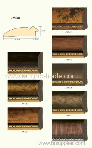 8 colors of PS Frame Mouldings (JW68)