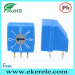 3+3 Pins SMD Rotary Code Switch 100mA 50V DC