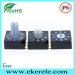 3+3 Pins SMD Rotary Code Switch 100mA 50V DC