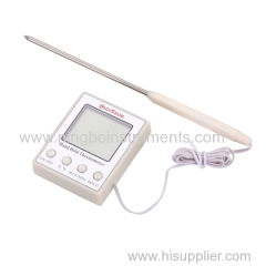 Digital hand held cooking thermometer