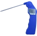 Folding digital cooking thermometer