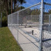 pvc coated chain link fence,used diamond fence for sale,sport filed fence(iso9001)