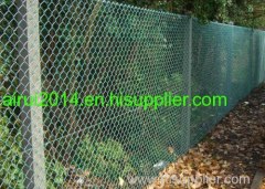 pvc coated chain link fence,used diamond fence for sale,sport filed fence(iso9001)