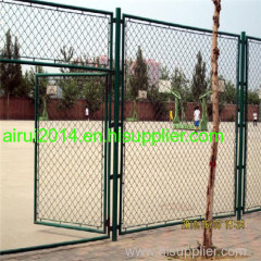 powder coated/hot dip galvanized chain link mesh fence/stadium mesh fence,popular fence mesh