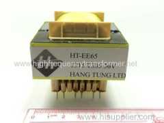 Small Structure EE High Frequency Transformers