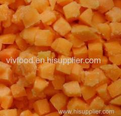 frozen peach halves diced