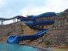 Open Flume Spiral Water Slide