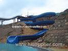 tube water slide fiberglass pool slides