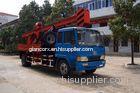 High Mobility Truck Mounted Drilling Rig Hydraulic Chuck For Highway