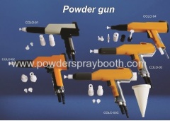 manual powder coating spraying gun