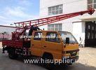 Hydraulic Chuck Truck Mounted Portable Drilling Rigs For Blast Hole , Exploring Gas
