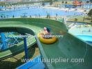 Water Park Family Raft Slide Fiber Glass Outdoor Water Slides For Adults