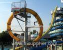 Roller Coaster Adult Water Slides Fiberglass High Speed Water Slide