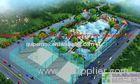 12000 Water Park Project With Children Spray Park / Lazy River
