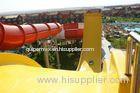 Water Park Equipment Adult Water Slides , Fiber Glass Boomerang Slide 6mm - 8mm