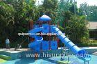 Kids Small Water Slide Swimming Pool Fiberglass Water Slides 3 meters