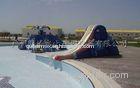 Fiberglass Small Water Slide Elephant Style Water Park Slides For 3 - 12 Years
