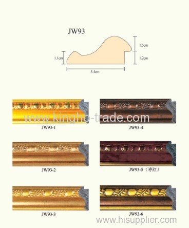 6 colors of PS Frame Mouldings (JW93)
