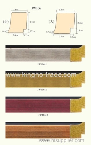 4 colors of PS Frame Mouldings (JW106)