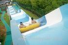 Vertical Fiberglass Water Slides Double Family Water Slide For Aqua Park