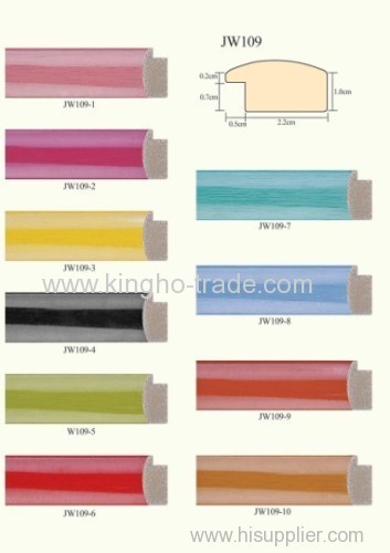 10 colors of PS Frame Mouldings (JW109)