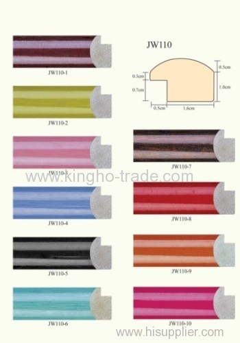 10 colors of PS Frame Mouldings (JW110)